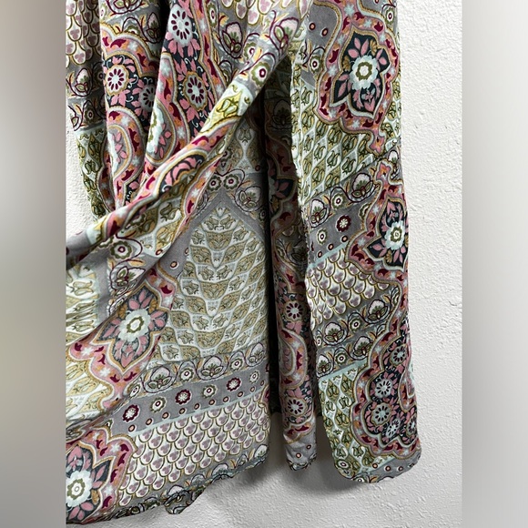 World Market boho v-neck maxi dress size S/M new with tags - Picture 9 of 9